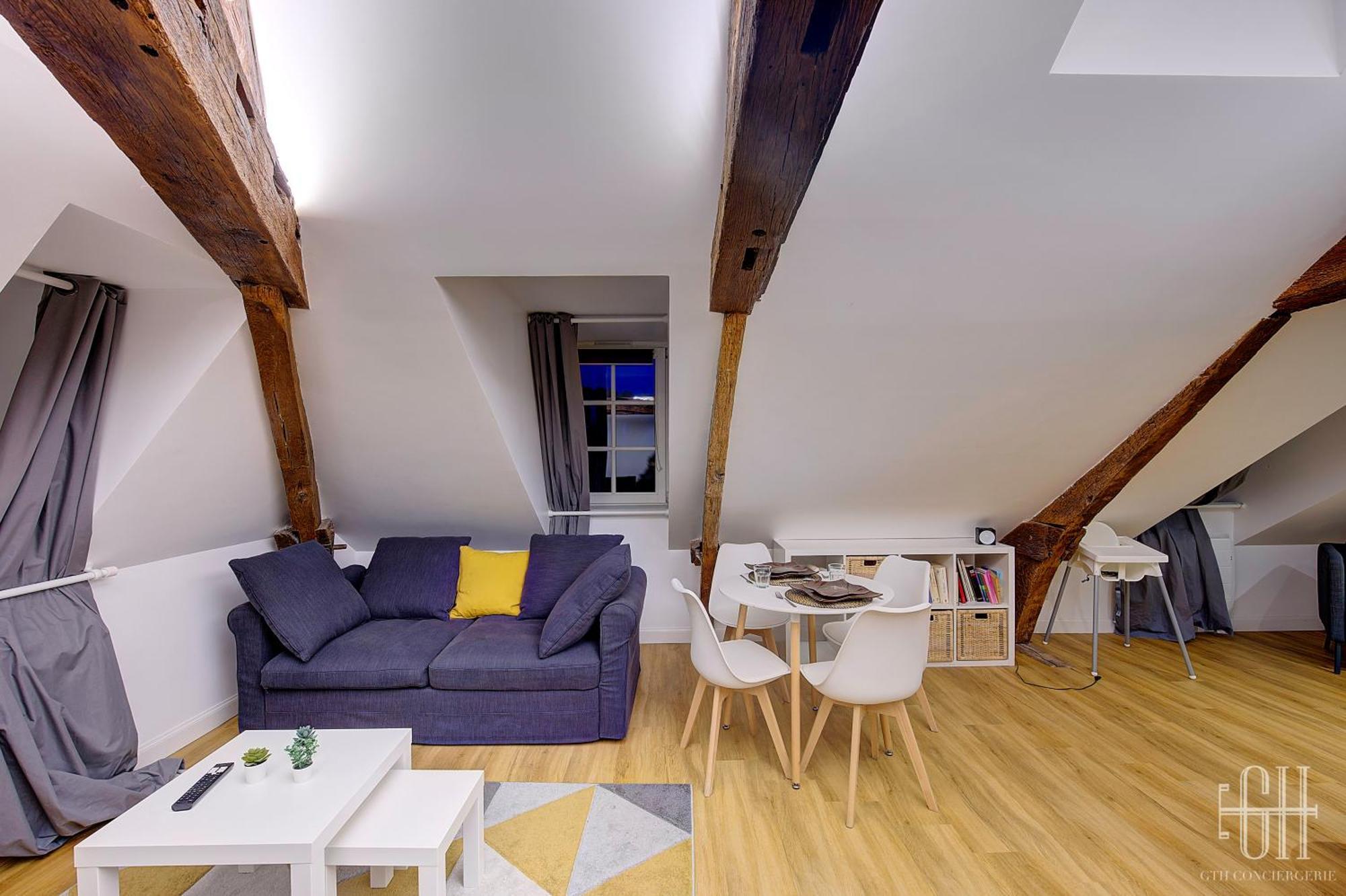 Appartement L'Azur / 100M Gare à Tours Extérieur photo